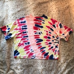 Calvin Klein Performance Crop Top Tee